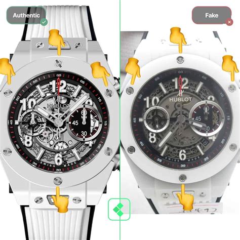 how to spot a fake big bang hublot|how to detect a fake Hublot.